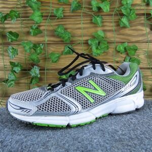 New Balance Women's 480 V3 Sneaker Silver Synthetic Sz 7 Medium Gently Used 2025
